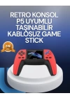 Tak Çalıştır Mini Retro GamePad | 520 Klasik Oyun