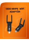 Tak-Çalıştır Özellikli Çift Bant WiFi Adaptör – 1200 Mbps