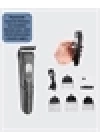 Taşınabilir Şarjlı Saç Sakal Tıraş Makinesi – 3 Taraklı, Sessiz ve Ergonomik