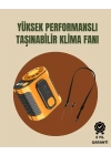 Taşınabilir USB Şarjlı Turbo Fan – 3 Modlu Soğutma, Hafif & Kompakt