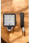Tepe Lambası Çalışma Lambası Sis Lambası 16 Led Beyaz Led Işık
