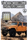Tepe Lambası Tüm Araç Tiplerine Uygun Sis Lambası 16 Led Beyaz Renk