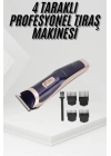 Tıraş Makinesi 4 Başlıklı Paslanmaz Çelik Bıçaklı Tüm Saç Tiplerine Uygun