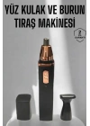Tıraş Makinesi Kulak Burun ve Yüz Temizleyici Şarjlı Mini