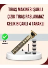 Titreşim Motorlu Erkek Saç ve Sakal Düzeltici