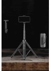 Tripod Kablosuz Bluetooth Bağlantılı Selfie Çubuğu 360 Derece Dönebilen
