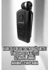 Tüm Telefonlara Uyumlu Mikrofonlu Titreşimli Makaralı Bluetooth Kulakiçi Kulaklık