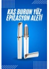 Tüy Kıl Alma Kaş Bıyık Unisex Yüz Bakım Epilasyon Aleti Pilli