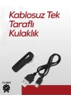 TWS HiFi Bluetooth Kulaklık | Kompakt Tasarım, Güçlü Bas, 55mAh Pil | Android iOS Uyumlu