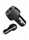 Type-C Girişli Araba Çakmaklık Şarj Cihazı 38W Oto Çakmaklık