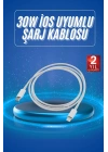 Type-C Ligtning 30W İOS Şarj Kablosu Hızlı Şarj Kablosu
