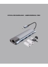 Type‑C Dönüştürücü – 2×USB3.0, SD/MS, 4K HDMI & RJ45 ile Profesyonel Kullanım
