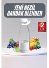 u Geçirmez Kablosuz Şarjlı Dayanıklı Taşınabilir Mini Blender