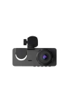 Üç Kameralı 1080p Full HD Araç İçi Kamera – G-Sensörlü ve Gece Görüşlü
