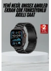 Ultra 3 Kordonlu Amoled Ekran Akıllı Saat Çok Fonksiyonlu Uyku ve Sağlık Takibi