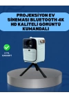 Ultra HD Çözünürlüklü Taşınabilir Projektör – 1920x1080 Piksel Görüntü Kalitesi (Kopya)