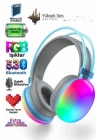 Unısex Yüksek Ses Kaliteli Yumuşak Kılıflı Kablosuz Kulak Üstü Bluetooth Kulaklık