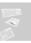 USB Alıcılı Kablosuz Klavye Mouse - Geniş Uyumluluk, Sessiz Tuşlar