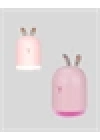 USB Bağlantılı Sessiz Çalışan LED Işıklı Nemlendirici Difüzör 200 ml