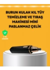 USB Şarjlı Sessiz Burun ve Kulak Kılı Temizleme Cihazı