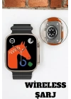 Uyku ve Nabız Takipli, Wireless Şarjlı Akıllı Saat Android ve iOS Uyumlu