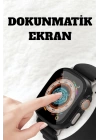 Uyku ve Nabız Takipli, Wireless Şarjlı Akıllı Saat Android ve iOS Uyumlu