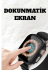 Uyku ve Nabız Takipli, Wireless Şarjlı Akıllı Saat Android ve iOS Uyumlu