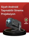 Uzun Ömürlü Lamba ve Dahili Hoparlörlü Ev Sinema Projektörü
