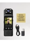 WiFi ile Uzaktan Erişimli Mini Kamera – 1200mAh Batarya, 1080P Video Çekimi