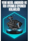 Wireless Gaming Kulaklık Mikrofonlu Bluetooth Oyuncu Kulaklığı