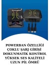Wireless Şarjlı Akıllı Saat ve Dijital Göstergeli Kablosuz Bluetooth Kulaklık Nabız Ölçer