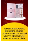 Wireless Şarjlı Akıllı Saat ve Dijital Göstergeli Kablosuz Bluetooth Kulaklık Nabız Ölçer