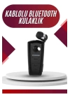 Yaka Kulaklığı Andorid Tüm Cep Telefonlarına Uyumlu Mikrofonlu Titreşimli Makaralı