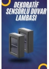 Yeni Model Solar Çift Taraflı Duvar Lambası Dekoratif Duvar Lambası