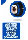 Yeni Nesil Akıllı Kol Saati Nabız Ölçer GPS Uyumlu 49 MM Kasa
