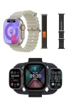 Yeni Nesil Akıllı Kol Saati Nabız Ölçer GPS Uyumlu 49 MM Kasa