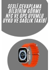 yeni nesil Akıllı Saat Android ve İOS Uyumlu 49 MM NFC Özelliği GPS Takibi