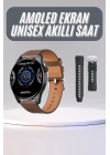 Yeni Nesil Akıllı Saat Çift Kordonlu 1.5 Inç Yuvarlak Ekran GPS ve NFC Uyumlu