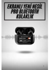 Yeni Nesil ANC Özellikli Çağrı Cevaplayan Dokunmatik Ekranlı Bluetooth Kulaklık Siyah