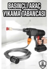 Yeni Nesil Araç Yıkama Şarjlı Tabancası Basınçlı Su Hazneli