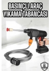 Yeni Nesil Araç Yıkama Şarjlı Tabancası Basınçlı Su Hazneli