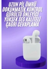 Yeni Nesil Beyaz TWS Bluetooth Kulaklık Android ve İOS Uyumlu Kablosuz Kulaklık