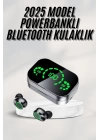 Yeni Nesil Bluetooth Kulaklık Çağrı Cevaplayabilen Dijital Göstergeli Powerbankli