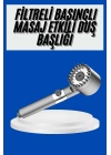 Yeni Nesil Duş Başlığı Paslanmaz Çelik Masaj Etkili Ergonomik Tasarım Su Basınçlı