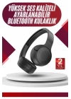 Yeni Nesil Kulak Üstü Bluetooth Kulaklık Type-C Girişli Yüksek Ses Kaliteli
