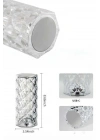 Yeni Nesil Modern Kristal Masa ve Gece Lambası Dokunmatik Renk Değiştirebilen