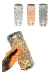 Yeni Nesil Modern Kristal Masa ve Gece Lambası Dokunmatik Renk Değiştirebilen