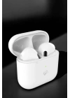 Yeni Nesil Pro Bluetooth Kulaklık Uzun Pil Ömrü Beyaz