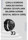 Yeni Nesil Sesli Görüşme Akıllı Saat ve Powerbank Çoklu Şarj Girişli Bluetooth Kulaklık Nabız Ölçer