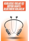 Yeni Nesil Silikonlu Kulak İçi Kablosuz Kesintisiz Bluetooth Kulaklık Kablolu